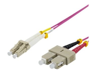 Deltaco LCSC-710 10m LC SC OM4