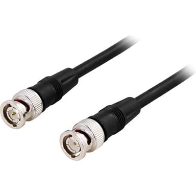Deltaco Patch-kabel BNC BNC 5m Svart
