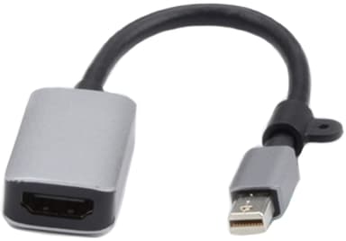 Prokord Video Adapter Premium Minidp-HDMI Mini DisplayPort HDMI Grå, Svart