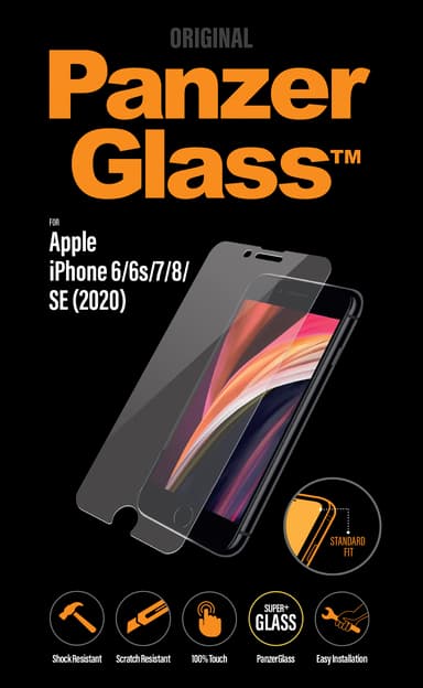 Panzerglass skärmskydd iPhone 7/8/SE (2020)/SE (2022)