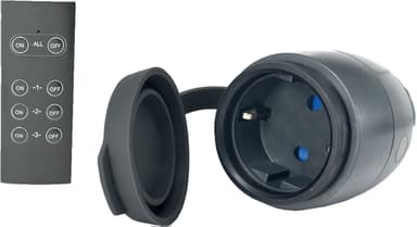Telldus Smart utomhusrelä IP44 med fjärrkontroll 