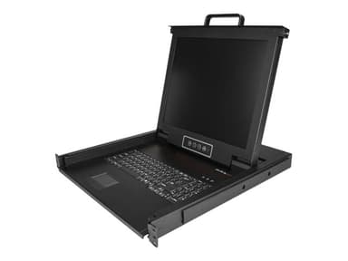 Startech 1U 1 poorts KVM console voor server racks 