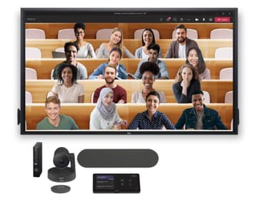Dell Mødelokalepakke med Microsoft Teams til mellemstore rum 