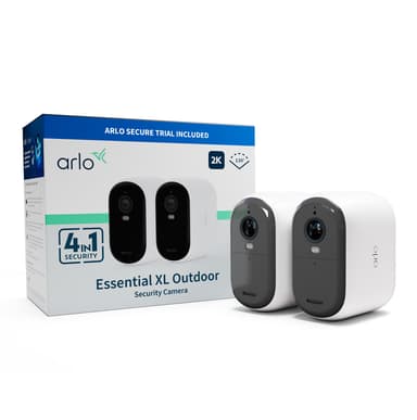 Arlo Essential 2 XL 2K Outdoor Camera 2-pack 