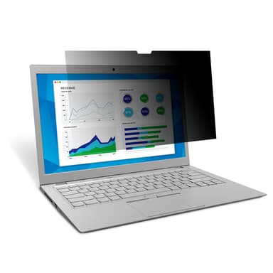 3M Databeskyttelsesfilter til 13,3" widescreen laptop 16:9