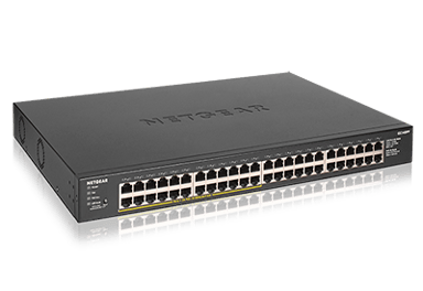 Netgear GS348PP 48-Port Gigabit Ethernet Unmanaged 24xPoE+ 380W 