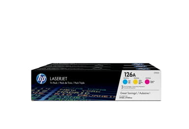 HP Toner Kit 126A (Y/C/M) 1K - CP1025/M275 