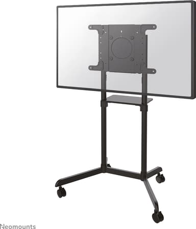 Neomounts NS-M1250BLACK - Mobiel Vloermeubel voor 37-70" flat screens - Incl. laptop plateau - Zwart 