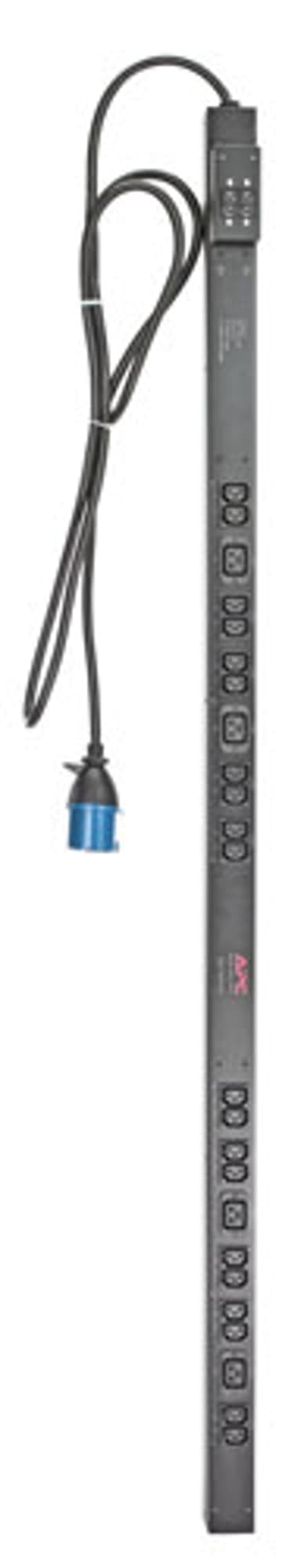 APC RACK PDU. BASIC. ZERO U. 32A. 230V. (20)C13 & (4)C19 strømforsyningsenhed (PDU) 24 AC stikkontakt(er) 0U Sort 