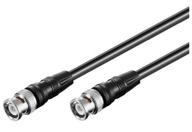 Microconnect Videokabel BNC BNC 1m Sort
