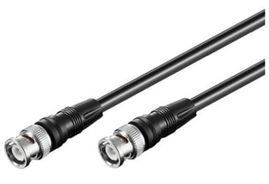 Microconnect Videokabel BNC BNC 2m Sort