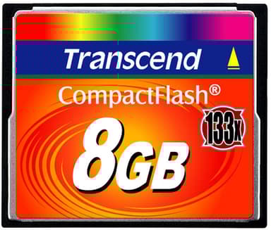 Transcend Flash-Minneskort 8GB CompactFlash MLC