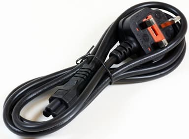 Microconnect Strømkabel UK 2m. Strømstik type G C5 forbinder Sort