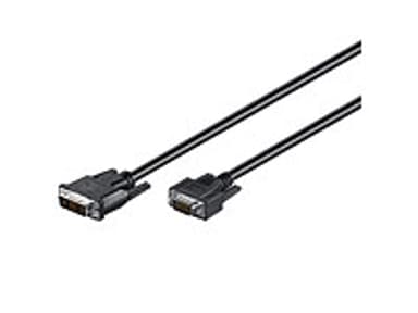 Microconnect VGA-Kabel 2m DVI-I VGA Svart