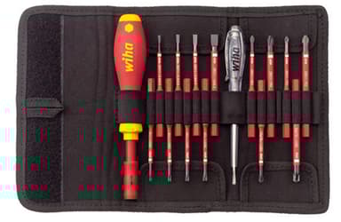 Wiha Softfinish Electric Slimvario Skruvmejselset 16st 