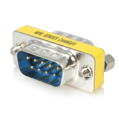Startech Slimline Serial DB9 Gender Changer DB-9 DB-9