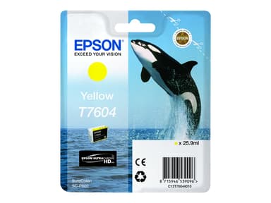 Epson Inkt Geel T7604