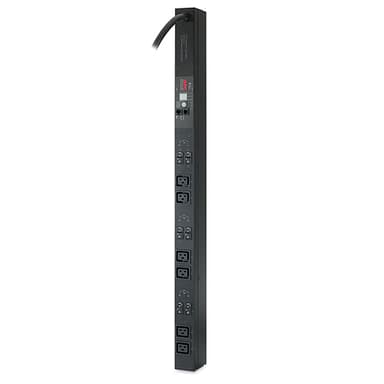 APC Rack PDU, Metered, Zero U strømforsyningsenhed (PDU) Sort