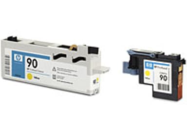 HP Printhead/Cleaner No.90 Keltainen TO DJ 4000 