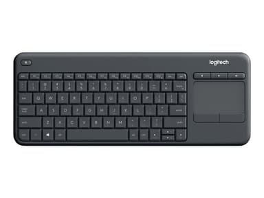 Logitech Wireless Touch Keyboard K400 Plus Trådløs UK Engelsk