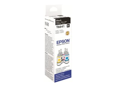 Epson Blekk Svart T6641 70ml - ET-2550/ET-4550
