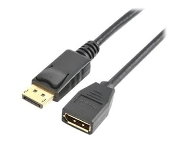 Prokord DisplayPort-kabel 1m 1m DisplayPort DP DisplayPort DP Svart