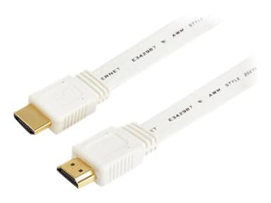 Prokord HDMI 1.4-kaapeli 0.5m HDMI HDMI Valkoinen