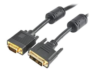 Prokord DVI cable 2m DVI VGA Zwart
