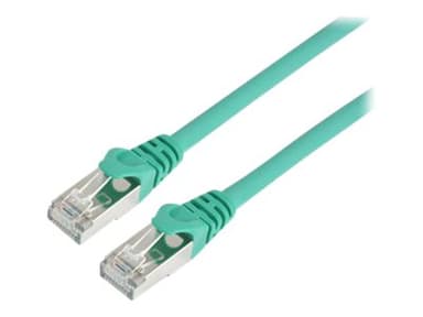 Prokord TP-Cable F/UTP CAT.6 Shielded Lszh RJ45 0.3m Green RJ-45 Cat 6 0.3m Groen