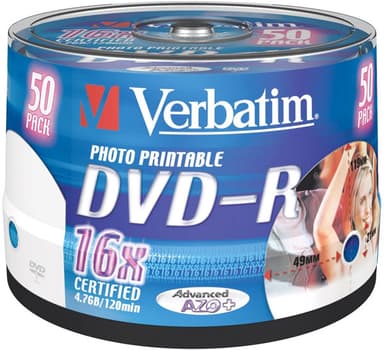 Verbatim DVD-R x 50 DVD-R 4.7GB 50pc(s)