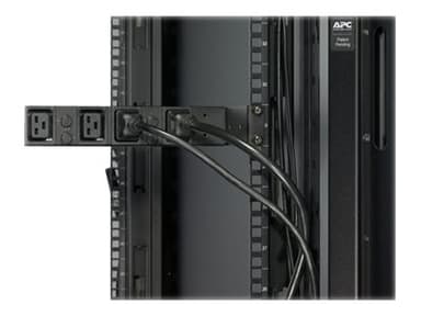 APC Basic Rack PDU AP7526 grenuttag 6 AC-utgångar 1U Svart 