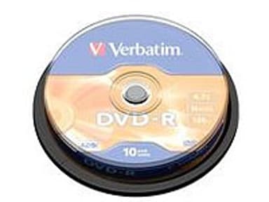Verbatim DVD-R  x 10 DVD-R 4.7GB 10pc(s)