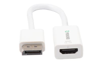 Prokord Adapter Displayport To HDMI 4K 0.15m DisplayPort HDMI Hvid