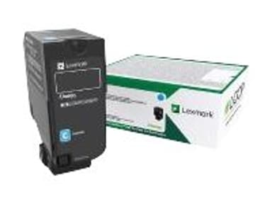 Lexmark Toner Cyaan 10K - CS/Cx727/CS728 