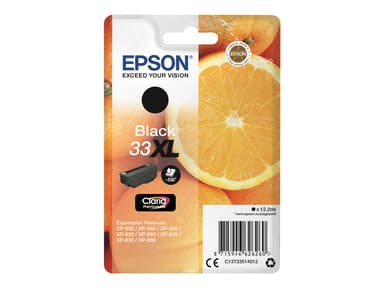Epson Blæk Sort Claria Premium 33XL - XP-530