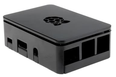 Designspark Chassi For Raspberry Pi 3 B+ Black 