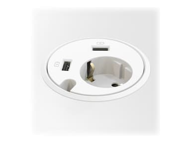 Forming Function Powerdot 2xUSB-Ch Feed Through 