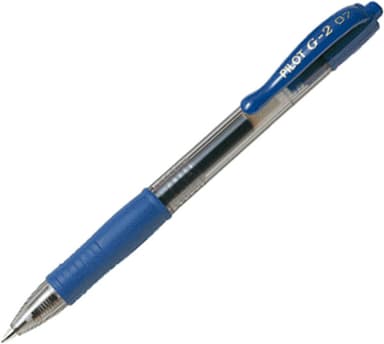 Pilot Kulspetspenna Gel G2 0,7 Medium Svart 12-Pack 