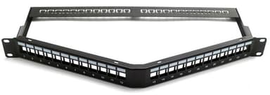 Direktronik Patchpanel Svart 1U