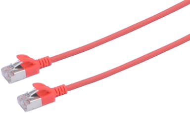 Prokord TP-Cable U/FTP CAT.6A Slim Lszh RJ45 2.0m Red RJ-45 Cat6a 2m Punainen