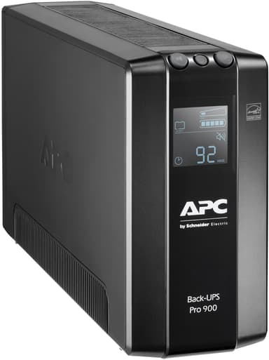 APC Back-UPS PRO BR900MI - Noodstroomvoeding, 6x C13 uitgang, USB, 900VA 