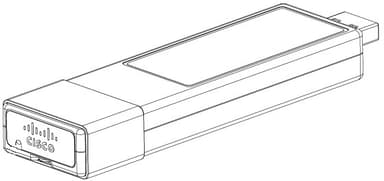 Cisco Solid state drive USB-A Svart