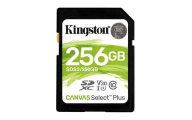 Kingston Canvas Select Plus 256GB SDXC UHS-I