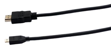 Prokord Cable HDMI - HDMI Micro 2.0m – HDMI 2.0 2m HDMI Micro HDMI Musta