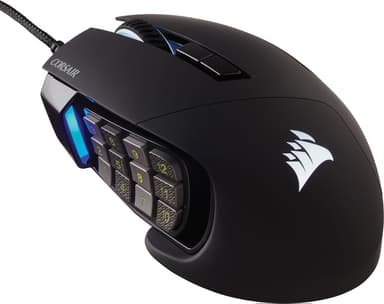 Corsair Scimitar Elite RGB USB-A Muis Zwart