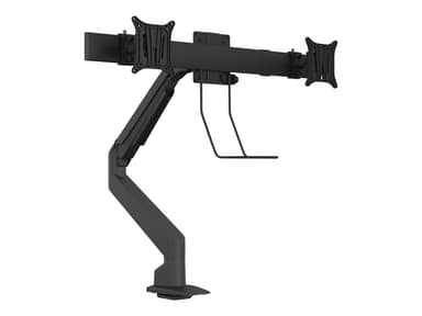 Multibrackets M VESA Gas Lift ArM Single W Duo Crossbar Svart 