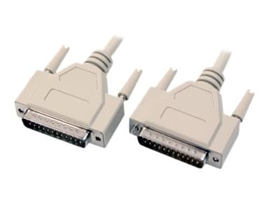 Microconnect Parallell kabel 10m DB25 DB25 Beige