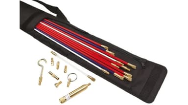 HellermannTyton Glass Fibre Reinforced Plastic Cable Rod Set 