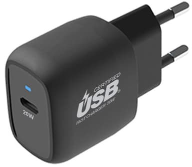 Cirafon Power Delivery 20 Fast Charge for iPhone Musta