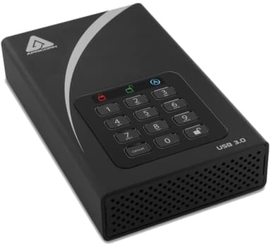 Apricorn AEGIS Padlock DT 16TB Desktop Drive 256-BIT Sort